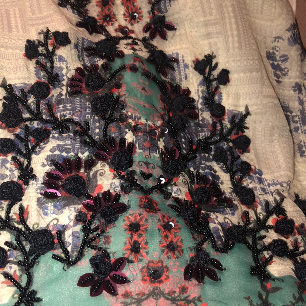 Bhanuni By Jyon Floral Maxi Dress Size XS - Picture 4 of 10